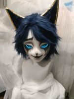 Yis Cosplay Custom Cat Kigurumi Fursuit Head
