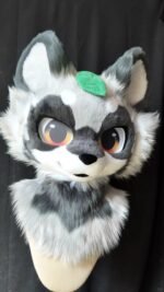 Yis Cosplay Custom Raccoon Kemono Fursuit Head