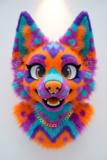 Yis Cosplay Custom Fox Kemono Fursuit Head