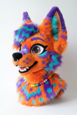 Yis Cosplay Custom Fox Kemono Fursuit Head - 图片 2