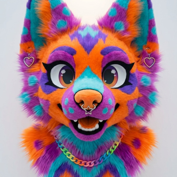Yis Cosplay Custom Fox Kemono Fursuit Head